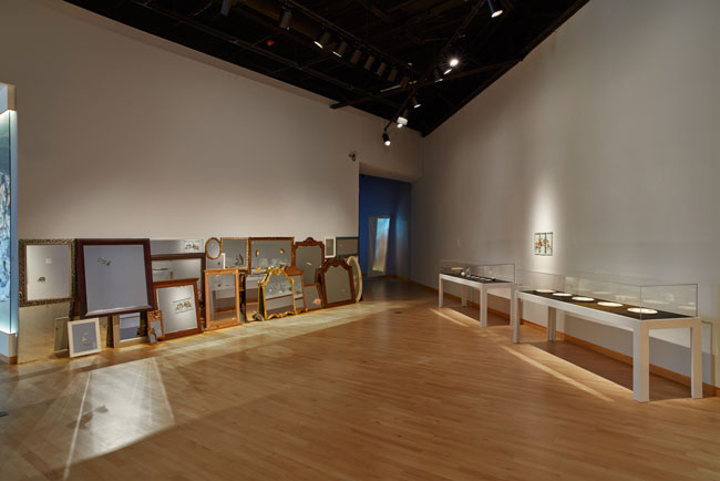 Installation view of Out To Pasture exhibition at USF Contemporary Art Museum. Work by Bonnie Mae Carrow. Photo: Will Lytch.