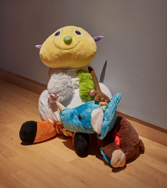 Installation view of Out To Pasture exhibition at USF Contemporary Art Museum. Work by Nadia Ivanova. Photo: Will Lytch.